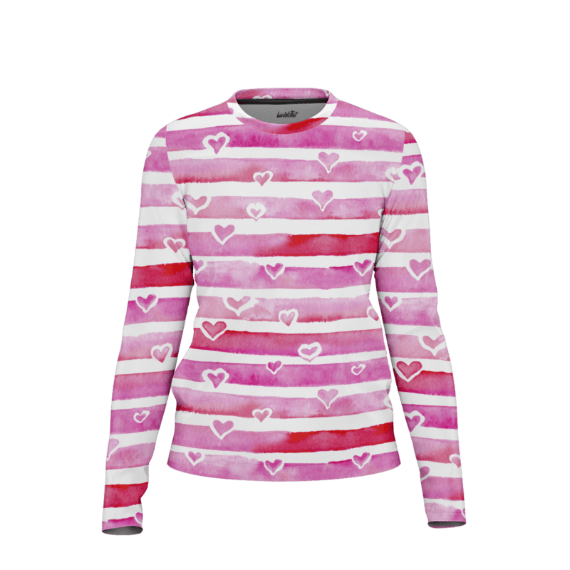 Pastel Water Dance LongSleeveWomenFront