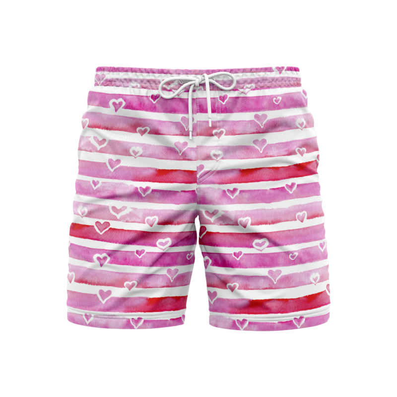 Pastel Water Dance SwimshortsFront