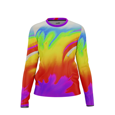 Pastel Tie-Dye Collection Women’s Long Sleeve Shirt