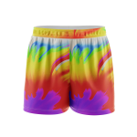Pastel Tie-Dye Collection Sport Shorts