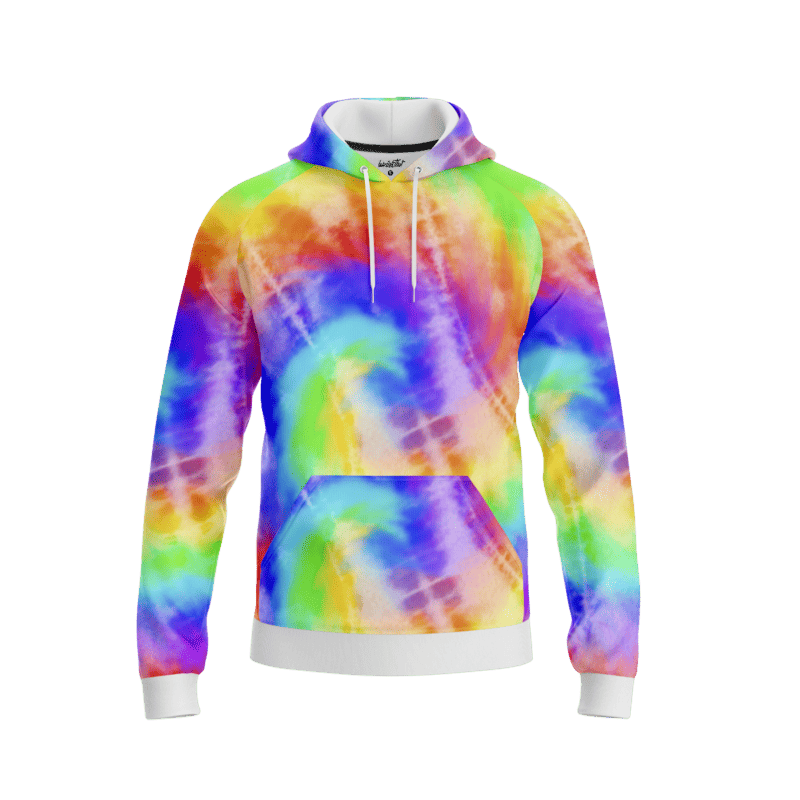 Psychedelic tie dye styles HoodieFront