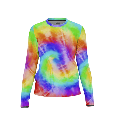 Psychedelic Tie-Dye Styles Women’s Long Sleeve Shirt