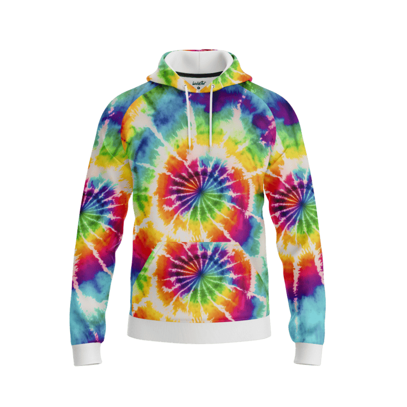 Psychedelic vortex patterns HoodieFront