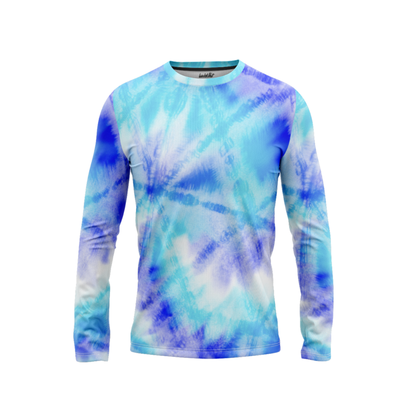 Rainbow colored designs LongSleeveMenFront