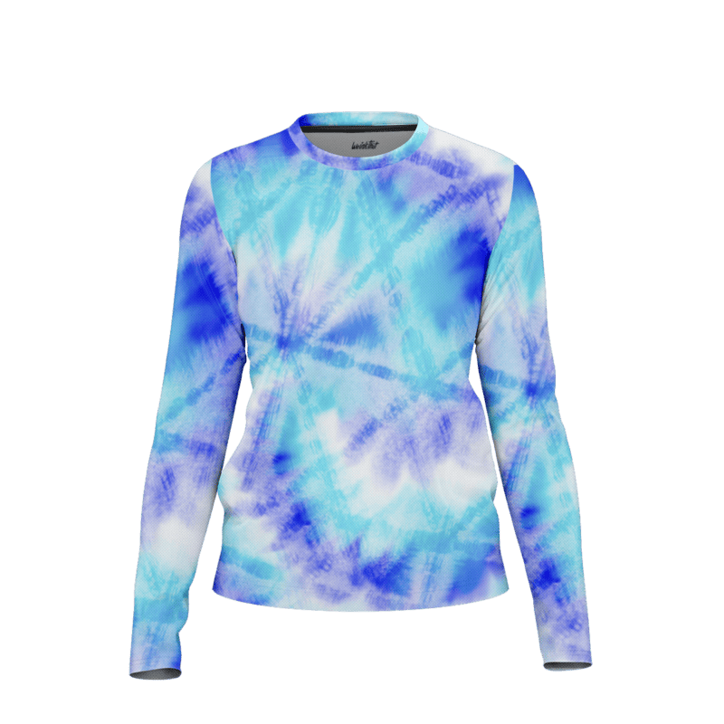 Rainbow colored designs LongSleeveWomenFront