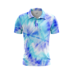 Rainbow-Colored Designs Men’s Polo Shirt