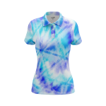 Rainbow-Colored Designs Women’s Polo Shirt