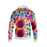 Retro-Inspired Swirls Hoodie