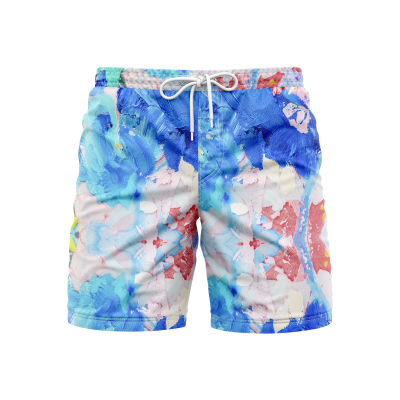 Washed in Color Swim Trunks