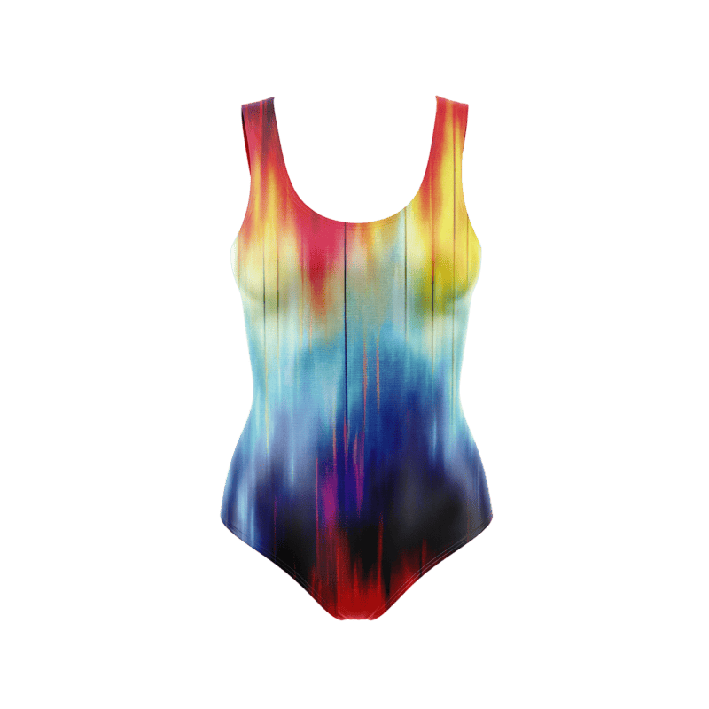 Serene watercolor effects BodysuitFront