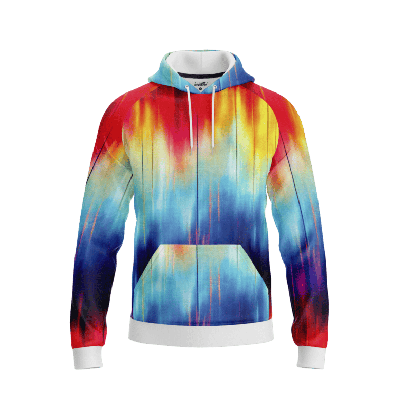 Serene watercolor effects HoodieFront