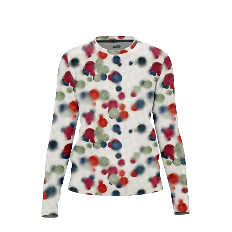 Soft Brushstrokes LongSleeveWomenFront