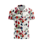 Soft Brushstrokes Men’s Polo Shirt