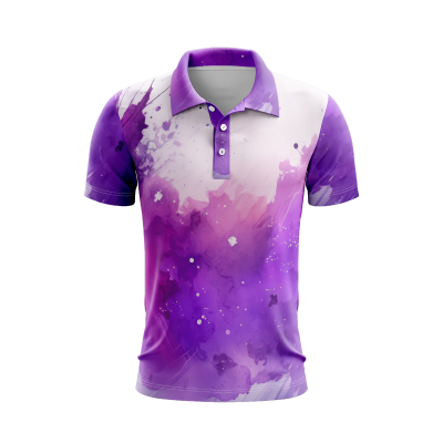 Soft Washed Tones Men’s Polo Shirt