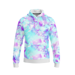 Summer-Themed Tie-Dye Hoodie