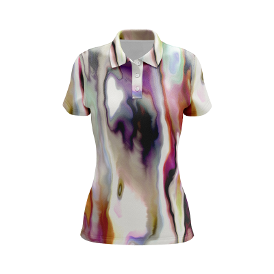 Translucent Tones Women’s Polo Shirt