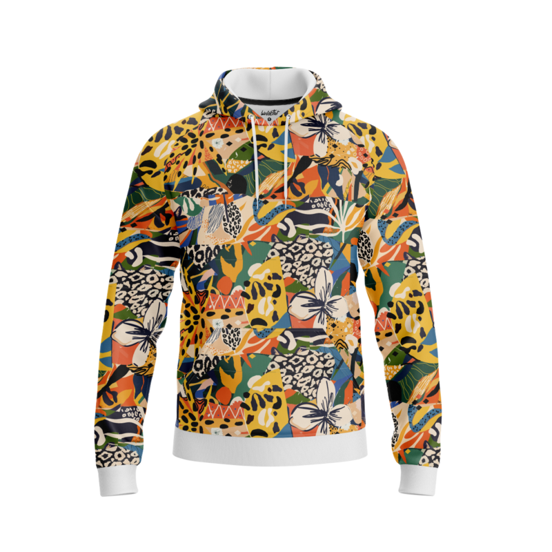 Tropical Strokes HoodieFront