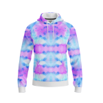 Unique Tie-Dye Fusion Hoodie
