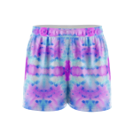 Unique Tie-Dye Fusion Sport Shorts