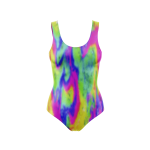 Vibrant Tie-Dye Fiesta Bodysuit
