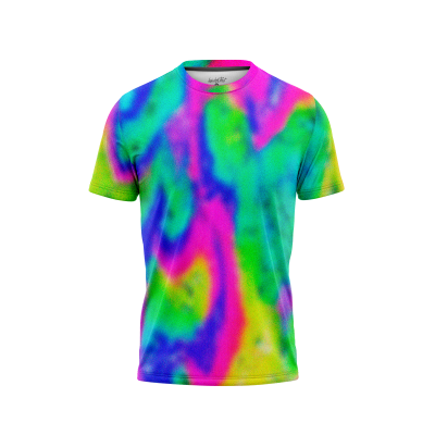 Vibrant Tie-Dye Fiesta Men’s T-Shirt