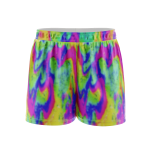 Vibrant Tie-Dye Fiesta Sport Shorts