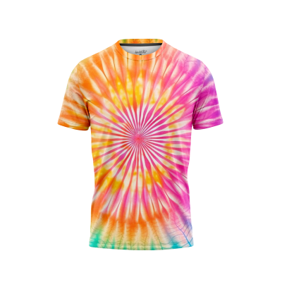 Vibrant Tie-Dye Patterns Men’s T-Shirt