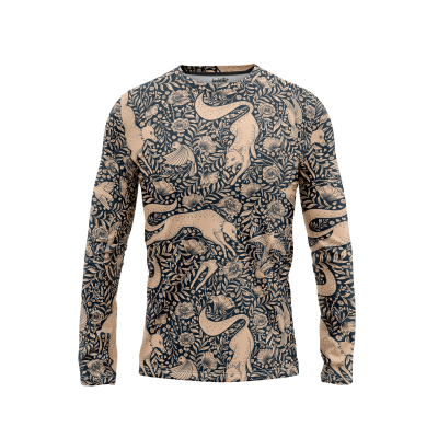 Water Leaves Men’s Long Sleeve Shirt