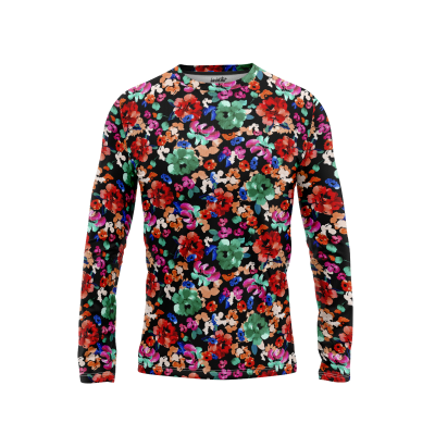 Watercolor Fusion Men’s Long Sleeve Shirt
