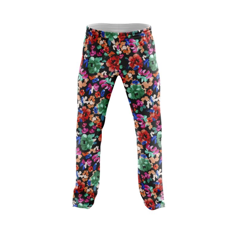 Watercolor Fusion PajamaPantsFront