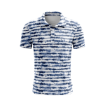 Watercolor Harmony Men’s Polo Shirt