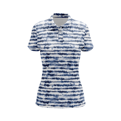 Watercolor Harmony Women’s Polo Shirt