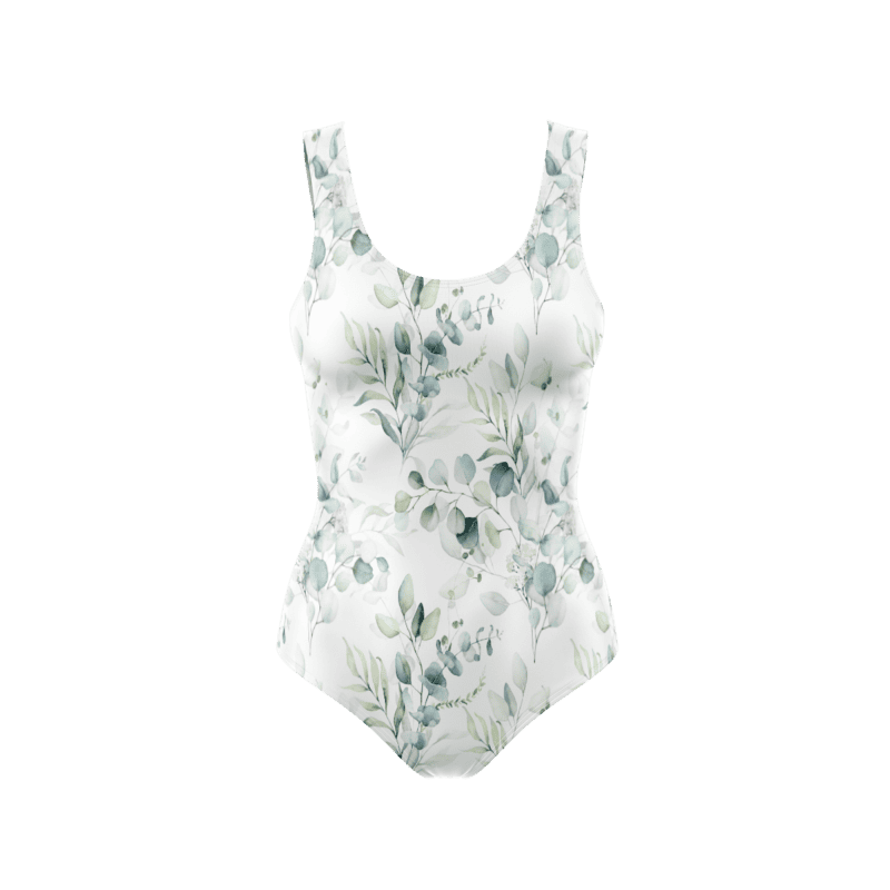 Watercolor Mist BodysuitFront