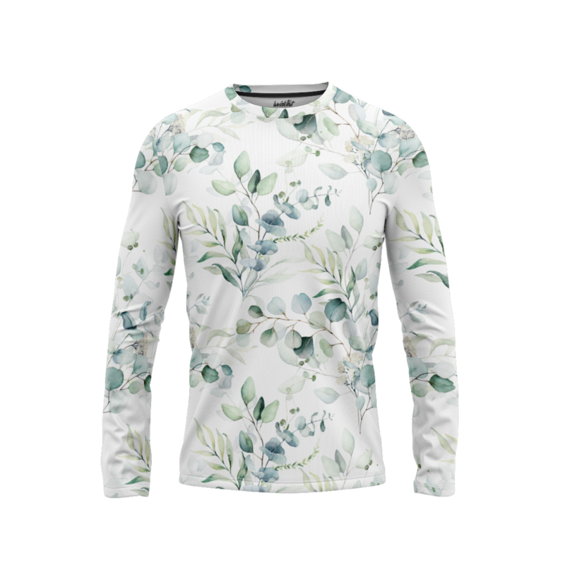 Watercolor Mist LongSleeveMenFront