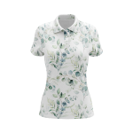 Watercolor Mist Women’s Polo Shirt