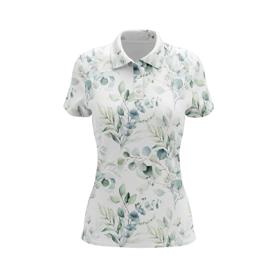 Watercolor Mist Women’s Polo Shirt