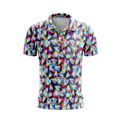 Watercolor Reverie Men’s Polo Shirt