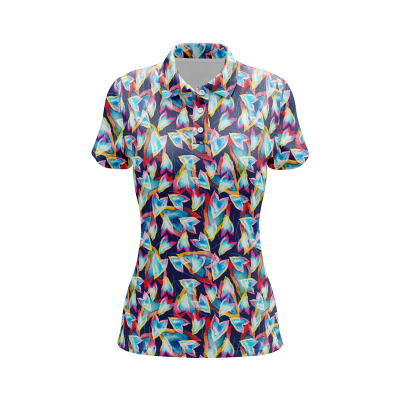 Watercolor Reverie Women’s Polo Shirt