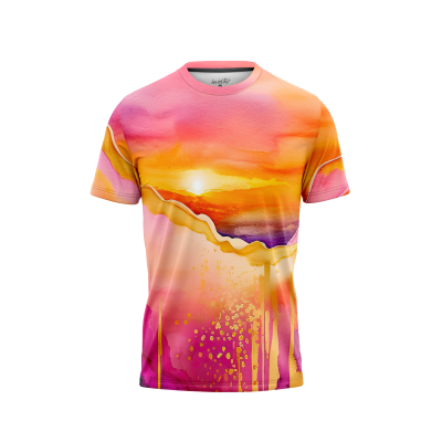 Watercolor Rhapsody Men’s T-Shirt