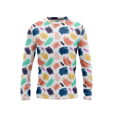 Watercolor Serenade Men’s Long Sleeve Shirt