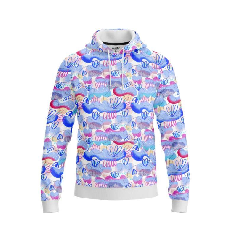 Watercolor Symphony HoodieFront