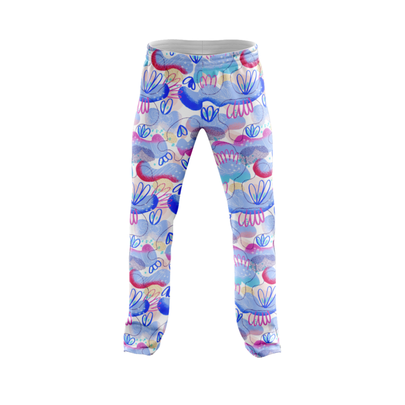 Watercolor Symphony PajamaPantsFront