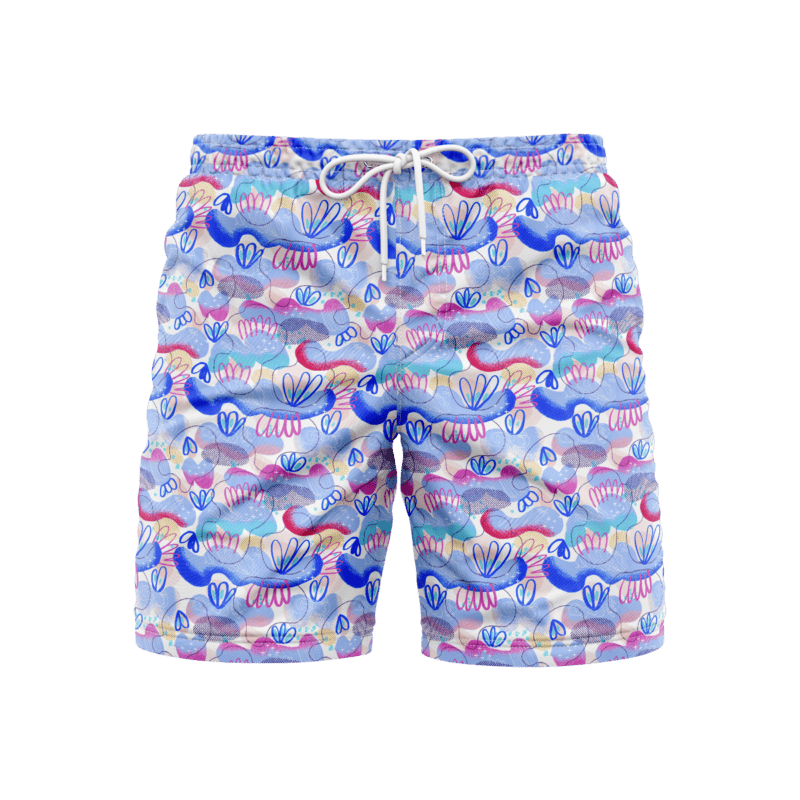 Watercolor Symphony SwimshortsFront