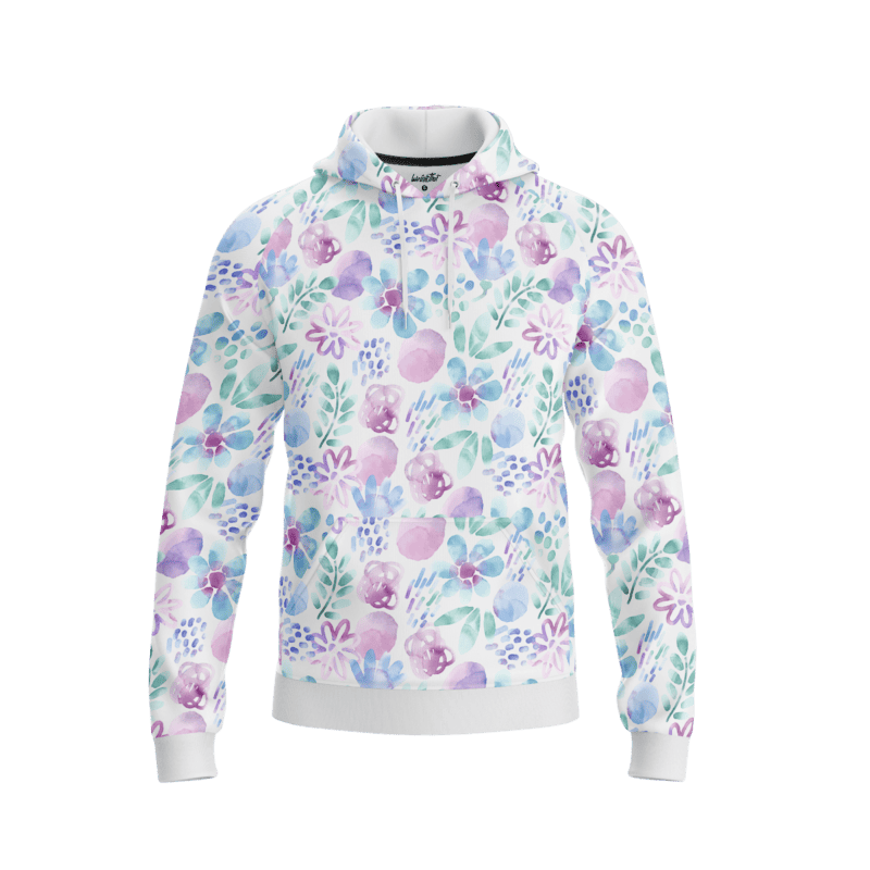 Watercolor Whimsy HoodieFront