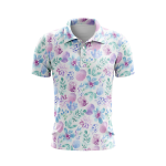 Watercolor Whimsy Men’s Polo Shirt