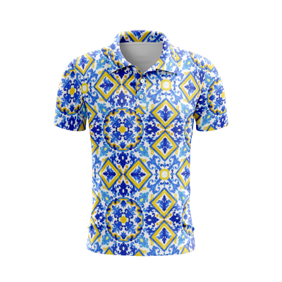 Watercolor Wonders Men’s Polo Shirt
