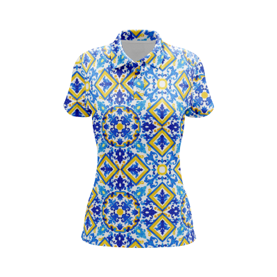 Watercolor Wonders Women’s Polo Shirt