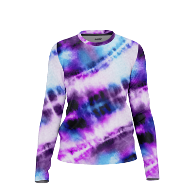 Whimsical Tie-Dye Creations Women’s Long Sleeve Shirt