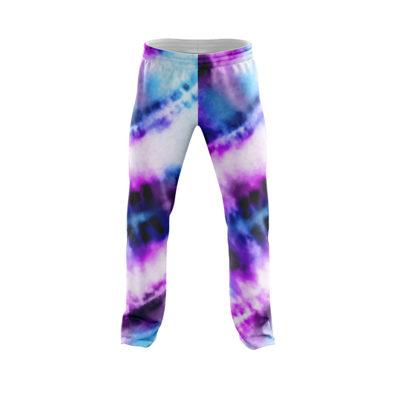 Whimsical tie dye creations PajamaPantsFront