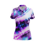 Whimsical Tie-Dye Creations Women’s Polo Shirt